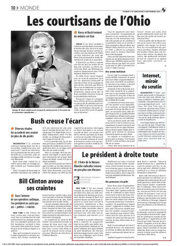 Le Président à droite toute